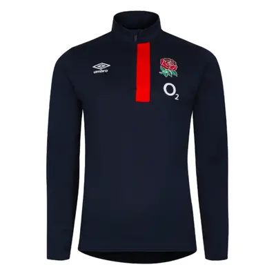 (L) England Rugby 1/2 Zip Fleece (Navy Blazer)