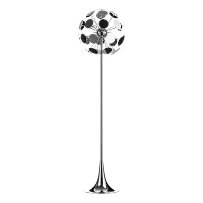 Premier Housewares Disc Floor Lamp