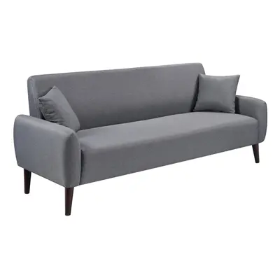 (3 Seater Sofa Only) Grey Linen Sofa Set Seater Sofa Seater Sofa And Chair