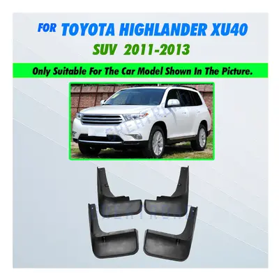 (2011-2013) Car Mud Flaps For Toyota Highlander Kluger Mudflaps Splash Guards