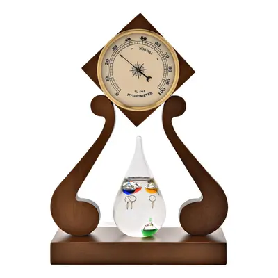 Galileo Thermometer Weather Station Desk Ornament Home Decor Gift