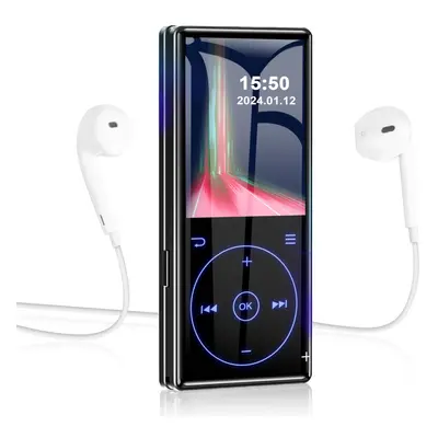 96GB MP3 Player with Bluetooth 5.0: Portable Lossless Sound Music Player with HD Speaker,2.4" Sc