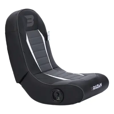 BraZen Sabre 2.0 Bluetooth Floor Rocker Speaker Gaming Chair - Grey