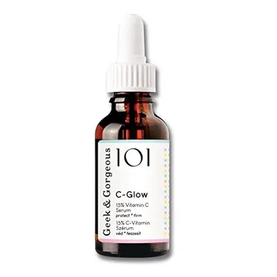 101 C-Glow - 15% Vitamin C Serum, super-light + Ferulic acid & vitamin E, gives environmental pr