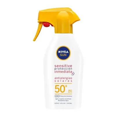 Br Nivea Sensitive F50 Pistola Antialergias Solares