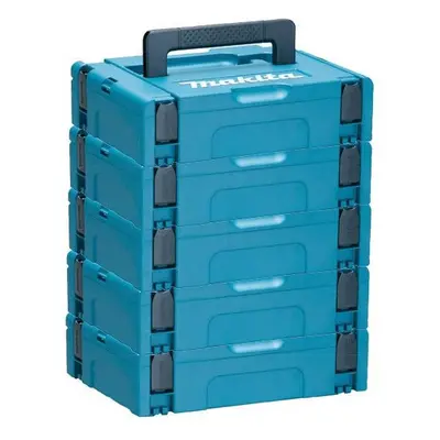 Makita MAKPAC Pack of x Stacking Connector Tool Cases Type 396 x x