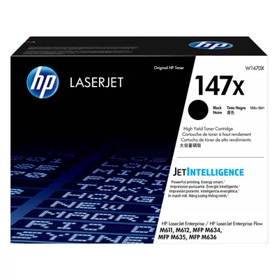 HP 147X High-Yield Black Original LaserJet Toner Cartridge