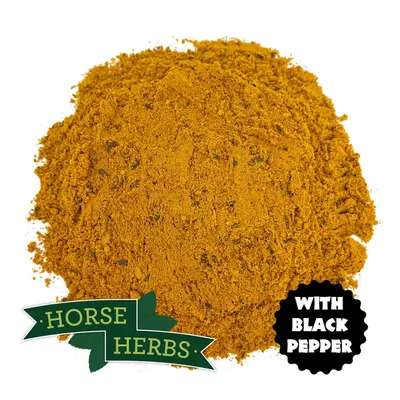 Horse Herbs Turmeric PLUS 3kg | Supplement, Black Pepper, Micronised Linseed