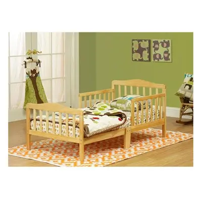 Orbelle Trading 401N Solid Wood Natural Toddler Bed