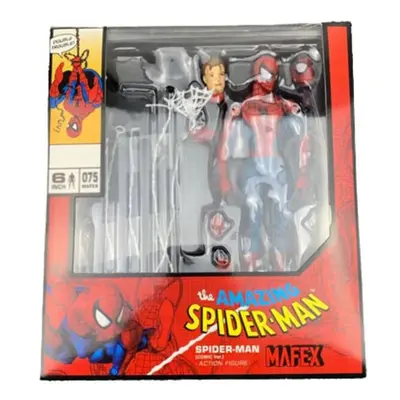 (red) 16cm Marvel Spiderman The Amazing Spider Man Action Figure Kids Toys Gift