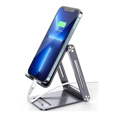 UGREEN Mobile Phone Stand Holder Desk Phone Dock Aluminum Portable Foldable Mount Video Call Com