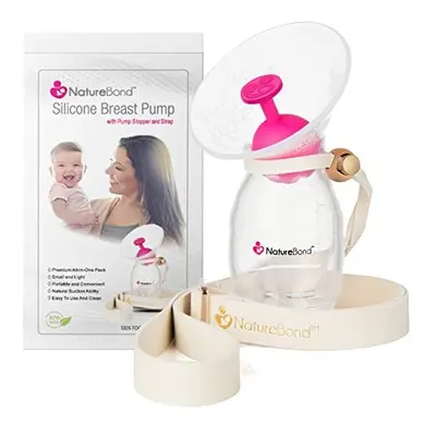 Manual Breast Pump Premium Allin1 Set Silicone Breast Pump 100ml Pump Lid Pump Stopper Pump Stra