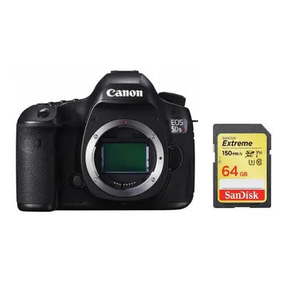 CANON EOS 5DSR Body + SanDisk Extreme 64G SD card