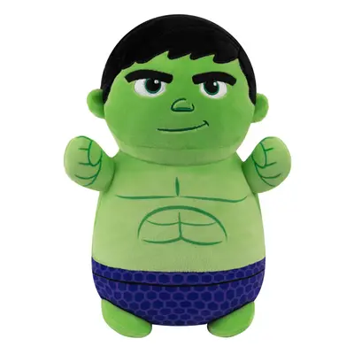 Squishmallows Original Marvel Spidey and His Amazing Friends 10-Inch Hulk HugMees - Medium-Sized