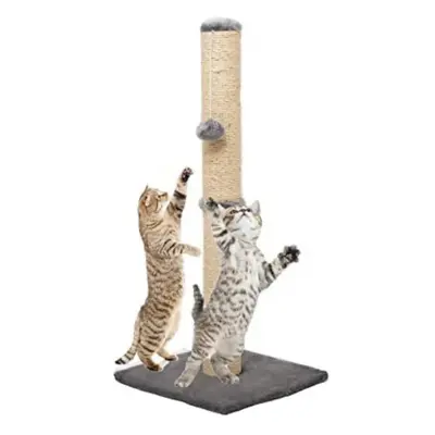 ADEPTNA Cat Kitten Extra Tall Sisal Scratching Scratcher Post 78cm