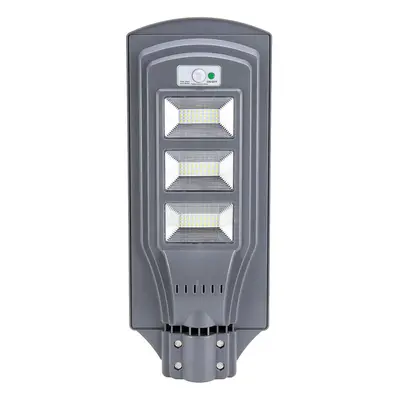 (Grey) 60W Waterproof PIR Motion Sensor Solar Garden Street Light Outdoor LED Wall Lights Street