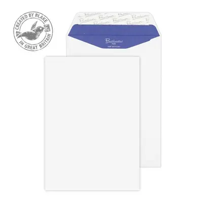 Blake Premium Pure Pocket Peel and Seal Super White Wove C4 324x229mm 120gsm (Pack 250)