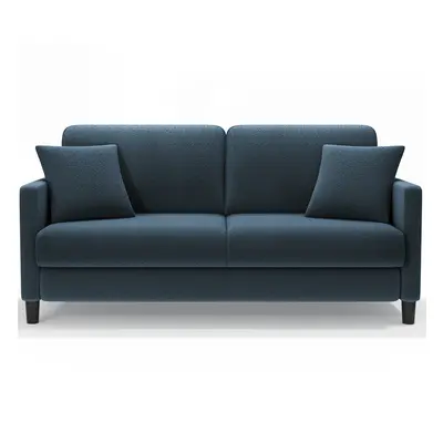 (Blue) Super Soft Teddy Velvet Sofa