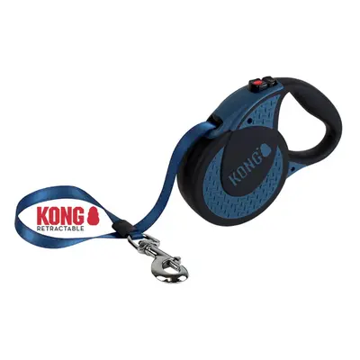 Alcott Kong Ultimate Retractable Dog Leash Extra Large Blue 16' Long