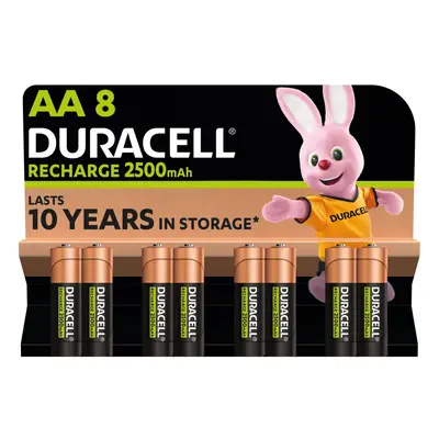 Rechargeable AA Batteries (Pack of 8), mAh NiMH, pre-charged, Our No. Longest Lasting Rechargabl