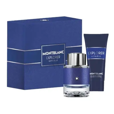 MontBlanc Men's Explorer Ultra Blue Gift Set Fragrances