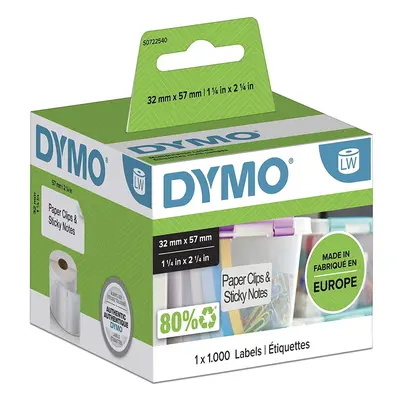 Dymo LW Multi-Purpose Labels, mm x mm, Roll of Easy-Peel Labels, Self-Adhesive, for LabelWriter 