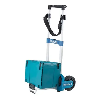 Makita Foldable MakPac Case Trolley Sack Truck with Belt + Deep Makpac Case