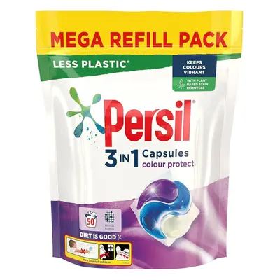 Persil in Colour Protect Laundry Washing Capsules keeps colours vibrant mega refill pack Wash 1.