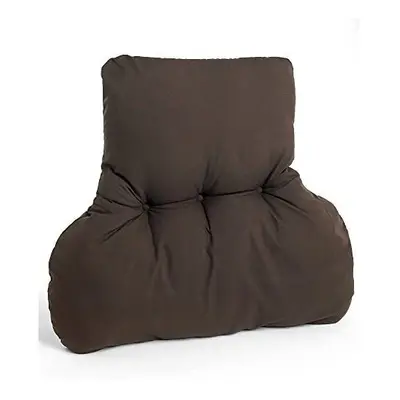 The Bettersleep Company Shaped Lumbar Back Support Cushion (Chocolate) Perfect for chair & sofa 