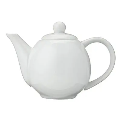 Moonlight Ceramic Tea Pot White 13oz / 370ml - Small Porcelain Teapot