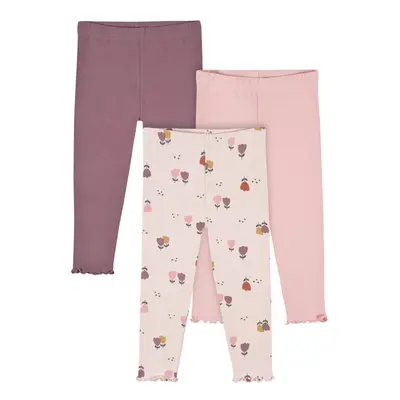 gerber Baby girls Toddler Multi-Pack Premium Pants Leggings Tulip