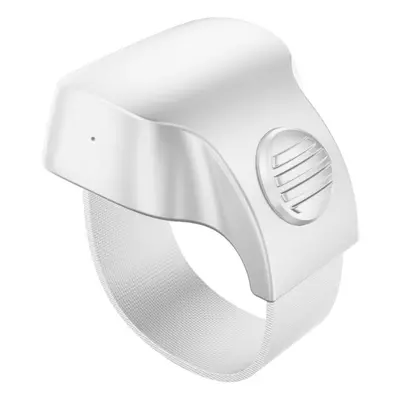 (White) Phone Camera Remote bluetooth Controller Smart Finger Ring Wearable Devices