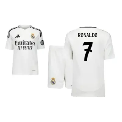 (XXL) Real Madrid Home Youth Kit (Ronaldo 7)