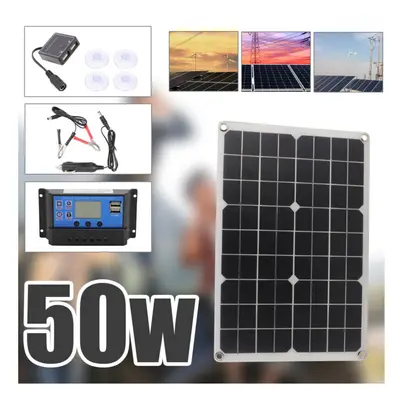 50w Flexible Solar Panel PV Photo-voltaic Boat Marine Caravan