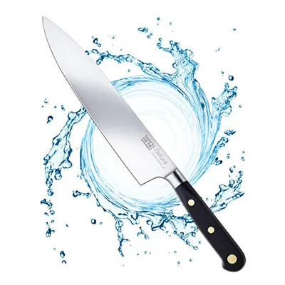 Oxford Professional Long Chef Knife - 20cm/8â Full Tang Blade, Taper Ground Stainless Steel. T