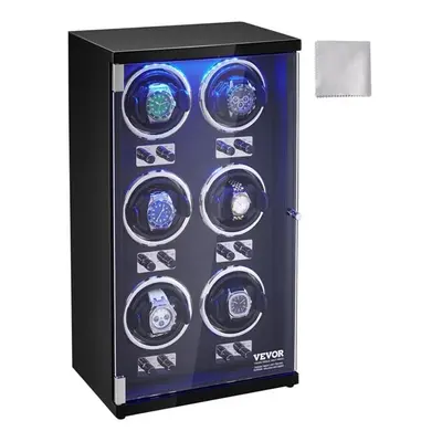 Vevor SBZDSLH6Z0009EZVIV1 Black PU Watch Winder