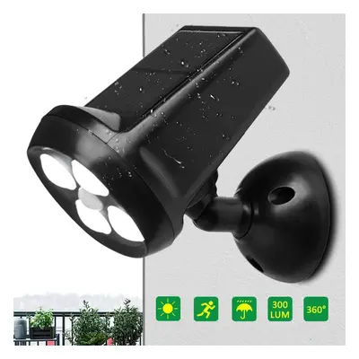 Waterproof IP65 LED Solar Light Bright Motion Sensor Landscape Wall Lamp for Garden Outdoor