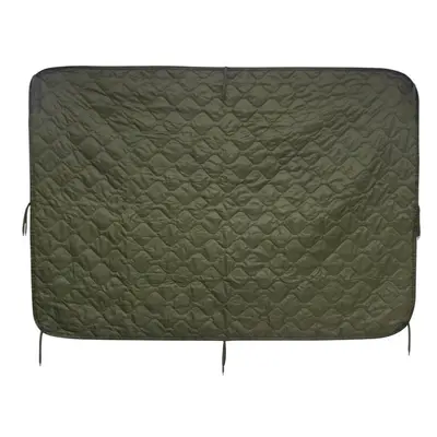 (OD Green) Military Tactical Army Poncho Liner Camouflage Water Repellent Woobie Quilted Blanket