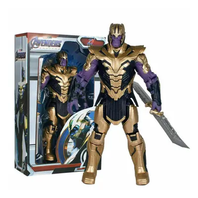 ZD Marvel Avengers Super Hero Thanos Play Toy PVC 7" Action Figure Model Gift