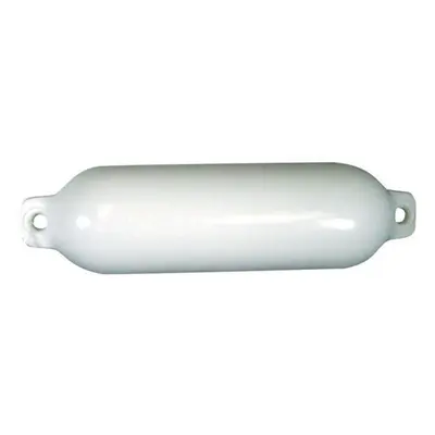 Taylor Made Hull Gard Inflatable Vinyl Fender - White 8.5"" x 27""