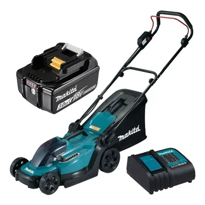 Makita DLM330 18v LXT Cordless Lithium Battery Lawn Mower 33cm + 1x3ah Battery