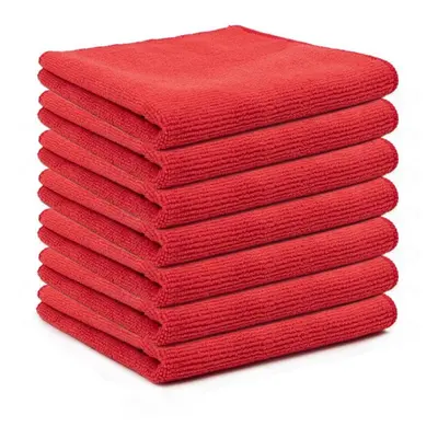 (red, PCS) 1/5/10/20/50pcs Microfiber Cleaning Cloth Dishwashing Cloth Multifunctional Cleaning 