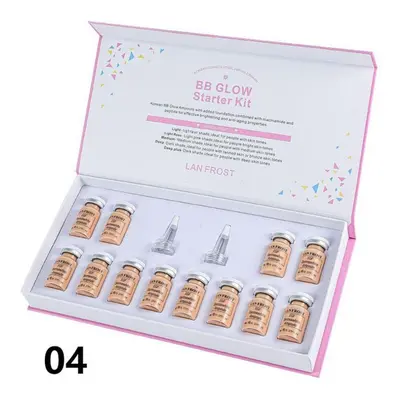 (as the picture, 04) 12pcs/box Bb Glow Long-lasting Liquid Foundation Essence Korean Semi-perman