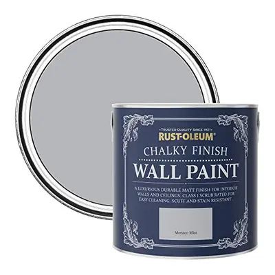 Grey Matt Emulsion Wall Paint - Monaco Mist 2.5L