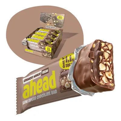 ahead ACHIEVE | Keto Chocolate Bars ? x 35g ? Crunchy Nougat ? Low Carb Sugar Free Keto Bars ? 1