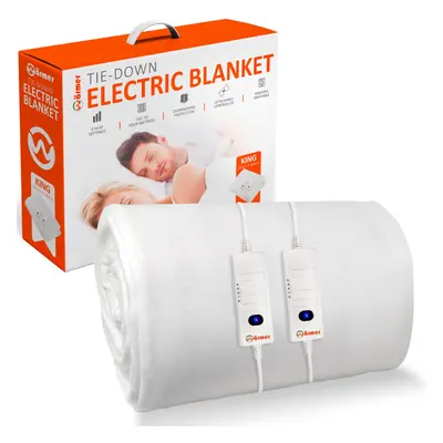 (King Size) WÃ¤rmer Tie-Down Electric Blanket