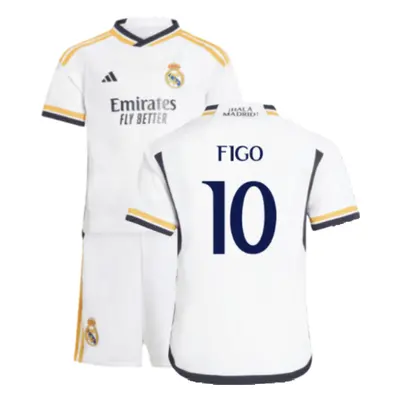 (3-4 Years) Real Madrid Home Mini Kit (Figo 10)