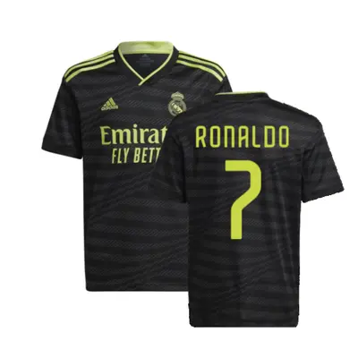 (XXL) Real Madrid Third Shirt (Kids) (RONALDO 7)