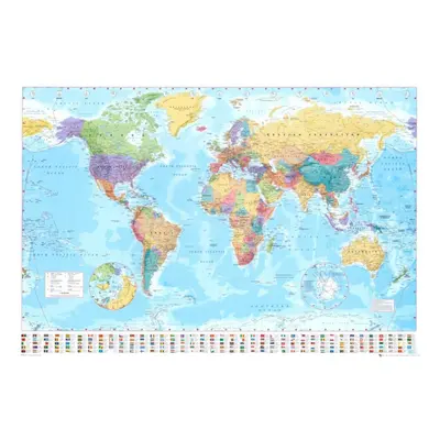 GB eye World Map Poster