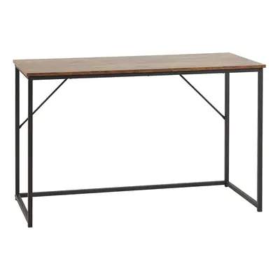 Home Office Desk Dark Brown PEMBRO